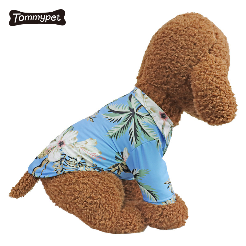 Оптовые гавайские рубашки для собак, стильные хлопковые и льняные рубашки, одежда для домашних животных, рубашка для больших собак, рубашка для кошек, ropa para perros