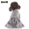 2021 Симпатичное платье для собак Роскошная одежда Свадебное Красное летнее платье для собак для собак