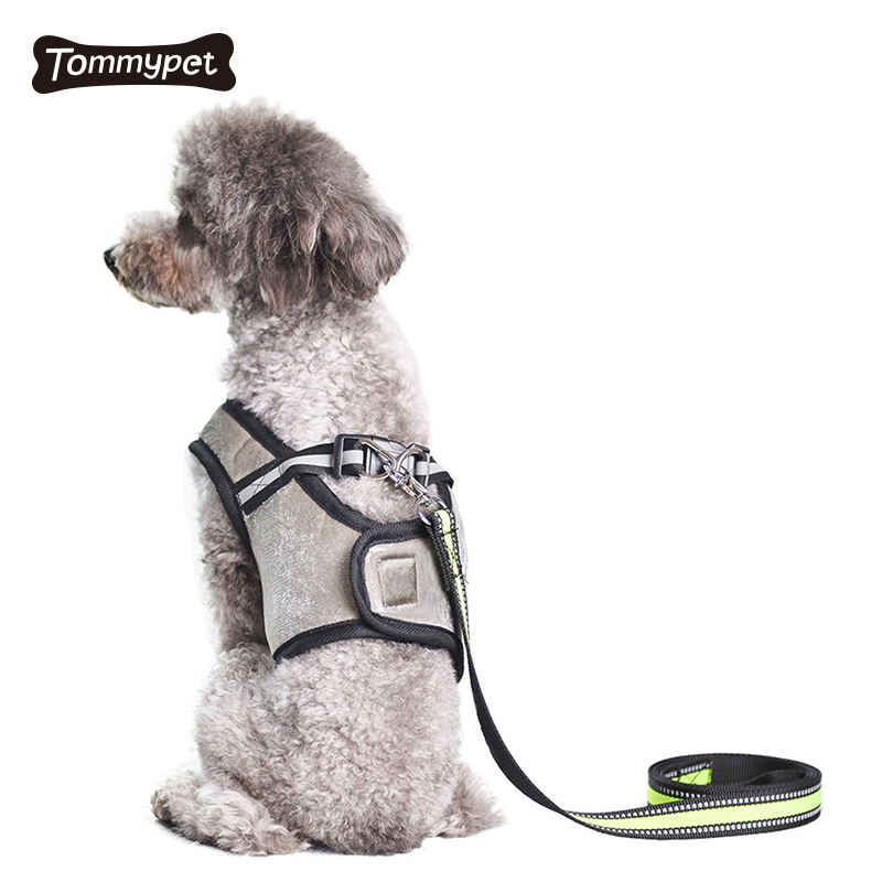 Amazon Оптовая тренировочная одежда с обеих сторон упряжь для собак Установить индивидуальный логотип для домашних животных