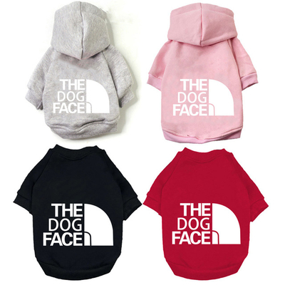 Оптовая роскошная брендовая одежда для собак, свитер с капюшоном с капюшоном для собак