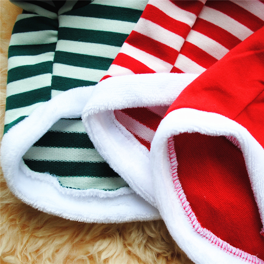 2021 свитер для собак в полоску с рисунком щенка, трикотаж для домашних животных, зимняя одежда для собак в рождественском стиле с буквенным принтом
