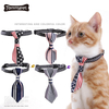 Дешевая цена нейлоновая регулируемая лента собачьи галстуки ошейники для кошек