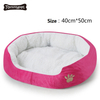 Европейская самая продаваемая кровать для собак, экологически чистые товары для домашних животных, композитная льняная серия, круглая кровать для домашних животных