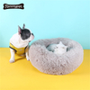 Горячие продажи Amazon теплый осенне-зимний плюшевый круглый коврик для собак и кошек
