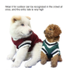 Тедди кошка флисовая теплая спортивная зимняя роскошная классическая кашемировая вязаная хлопковая одежда для домашних животных пустой свитер для собак одежда для маленьких собак
