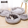 Прямая поставка Amazon Best Seller Удобная мягкая теплая кровать для собак и кошек с подушкой