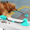 Горячие продажи Amazon интерактивный укус собаки жевать мяч на веревке игрушка для собак с присоской собака веревка игрушка домашнее животное
