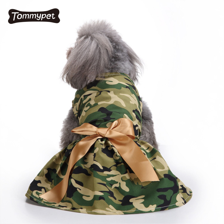 Симпатичная лента в горошек, уютная одежда для собак без рукавов, рубашка, Сарафан, платье-пачка для собак